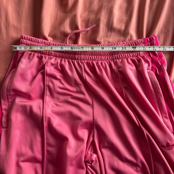 Adidas Pink and Red Flared Track Pants Size Large - Picture 9 of 12